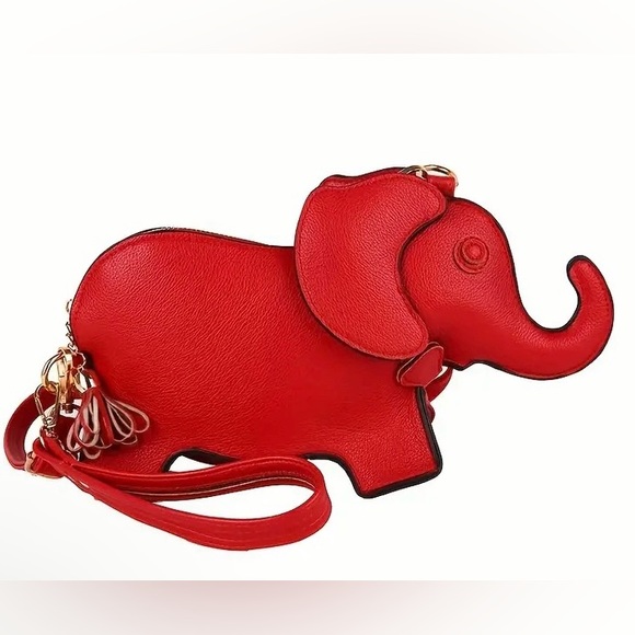 Handbags - Red Elephant Crossbody Bag
